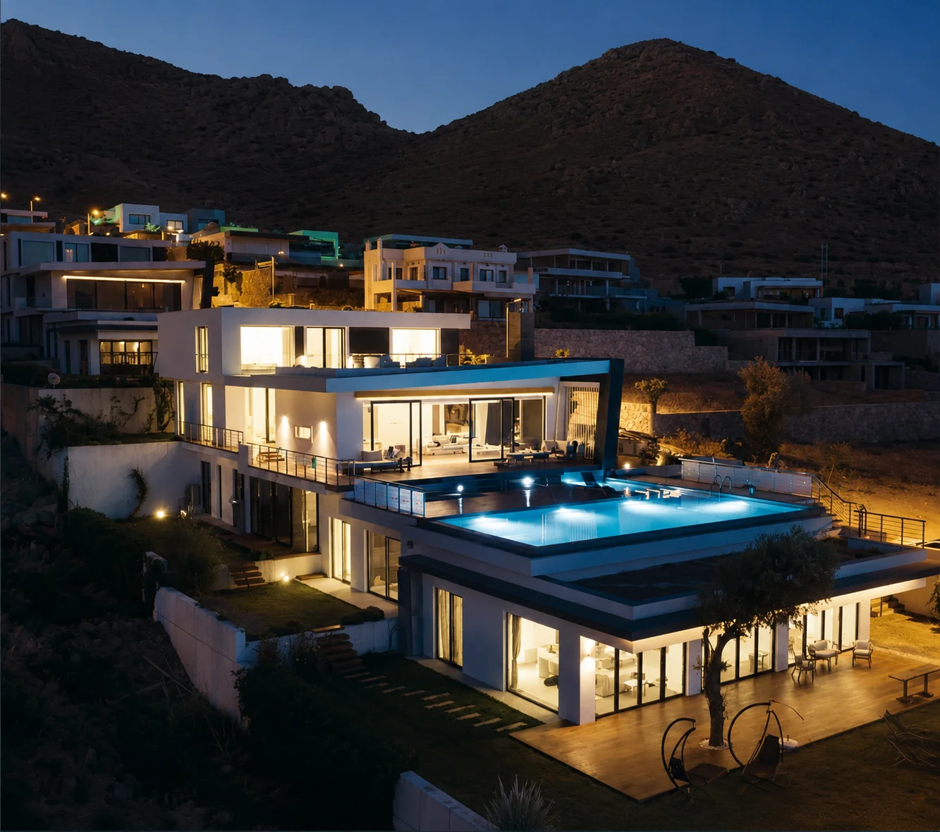 Marinhill Villa luxury private villa with pool and Aegean sea views in Turgutreis, Bodrum